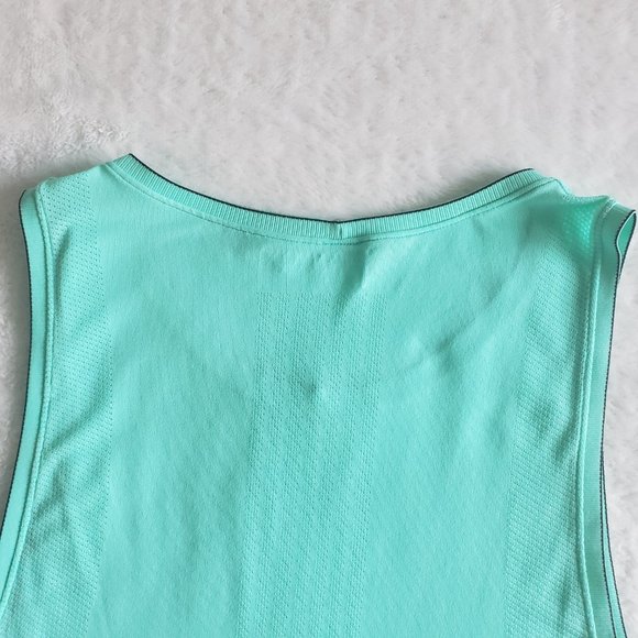 Victoria Secret VSX Sport Sleeveless Loose Fit Teal Green Active Tank To SZ S/P - Picture 11 of 13